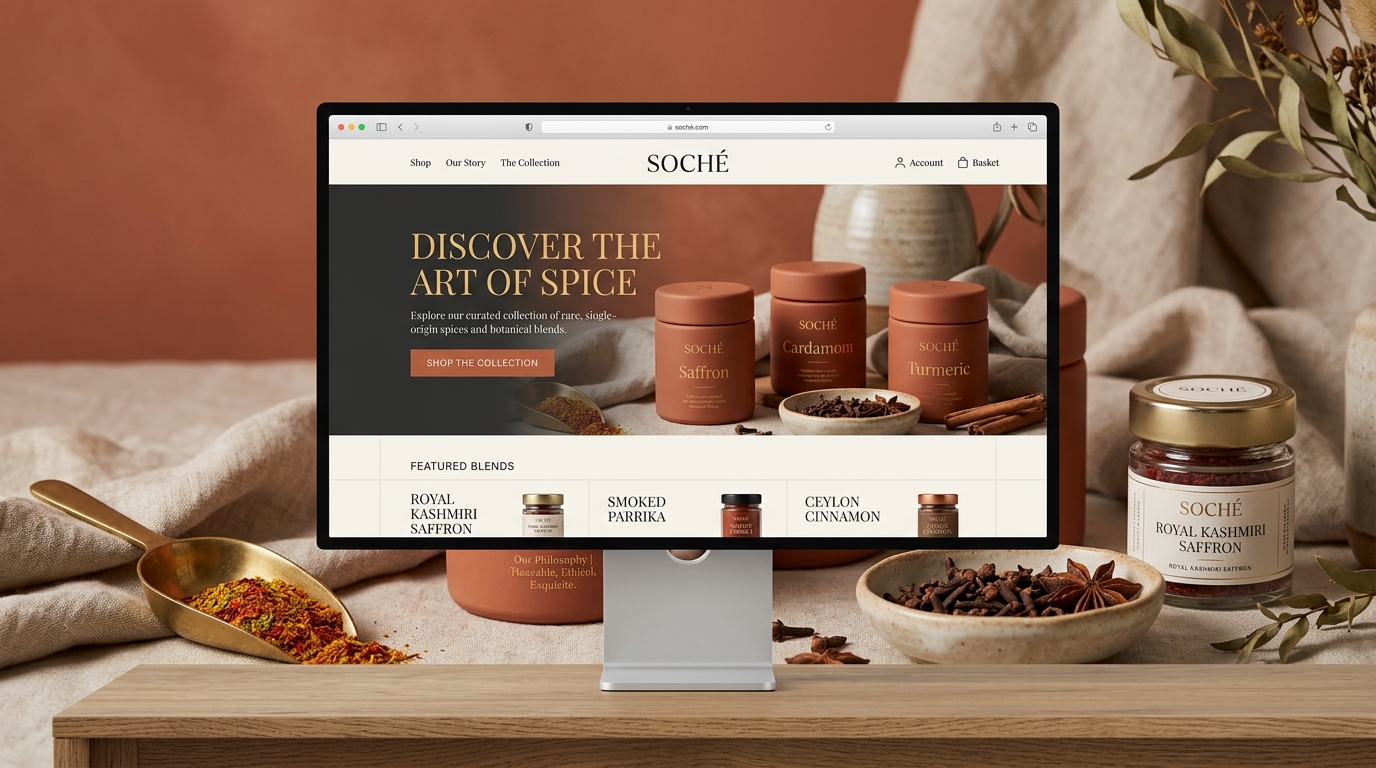 Soché Spice Brand E-commerce