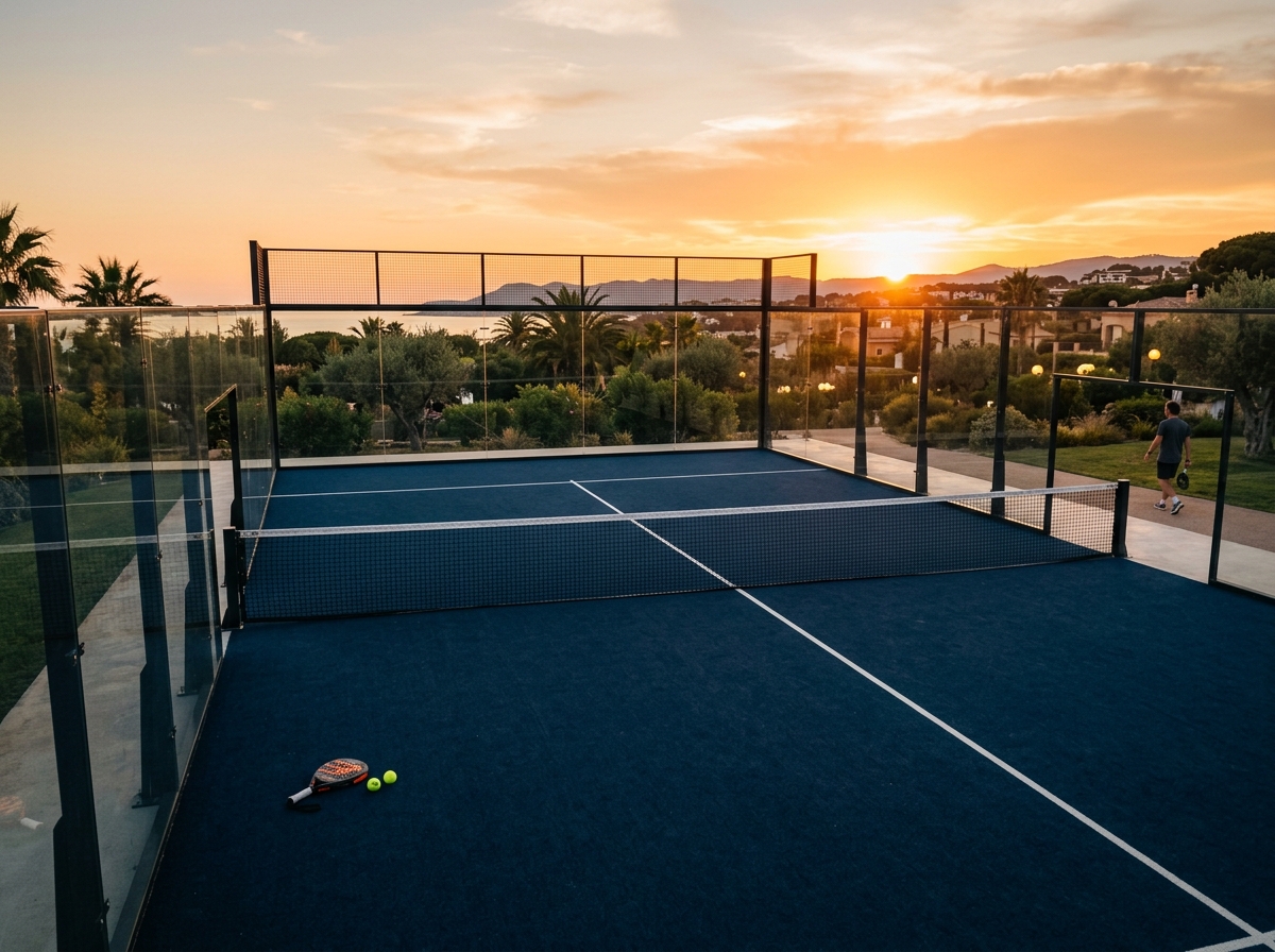 Padel/tennis court