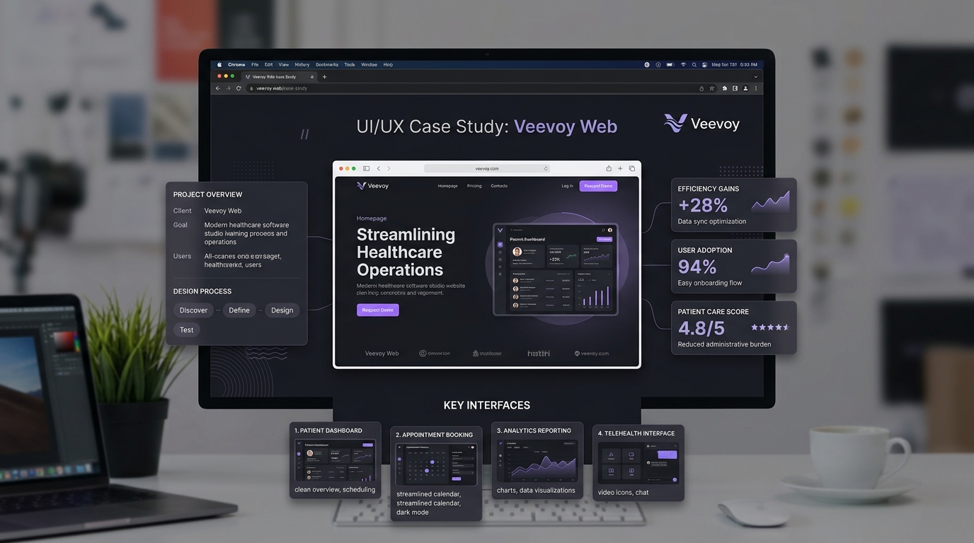 Veevoy Web Healthcare Platform